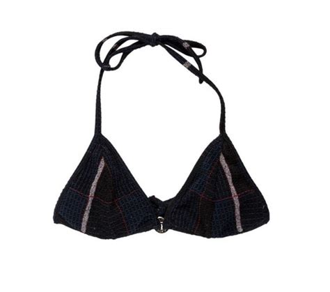 chanel logo bralette